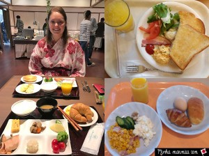 café da manhã hotel japonês
