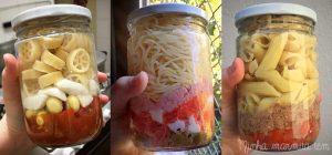 macarrão no pote